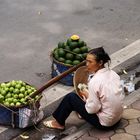 Pause auf den Strassen von Hanoi