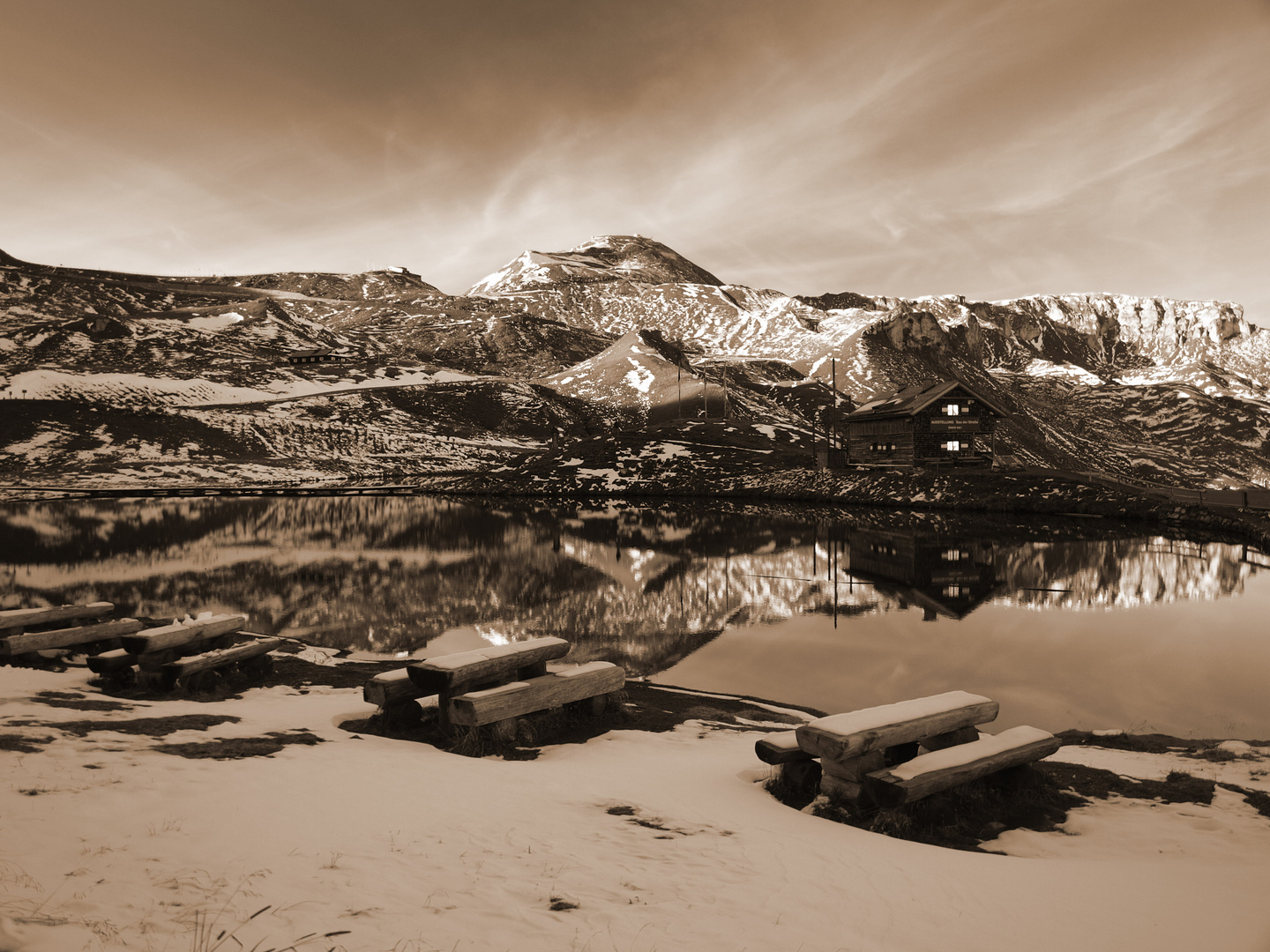 Pause auf der Großglockner Hochalpenstraße