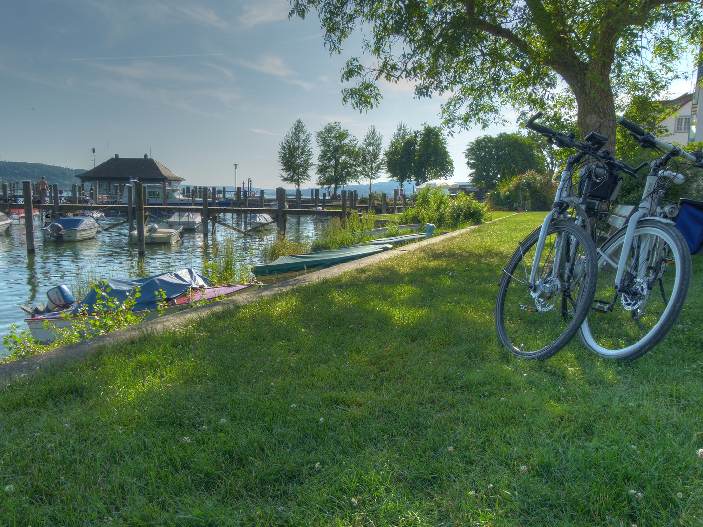 Pause auf der Reichenau