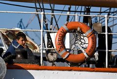 Pause auf der Sedov...