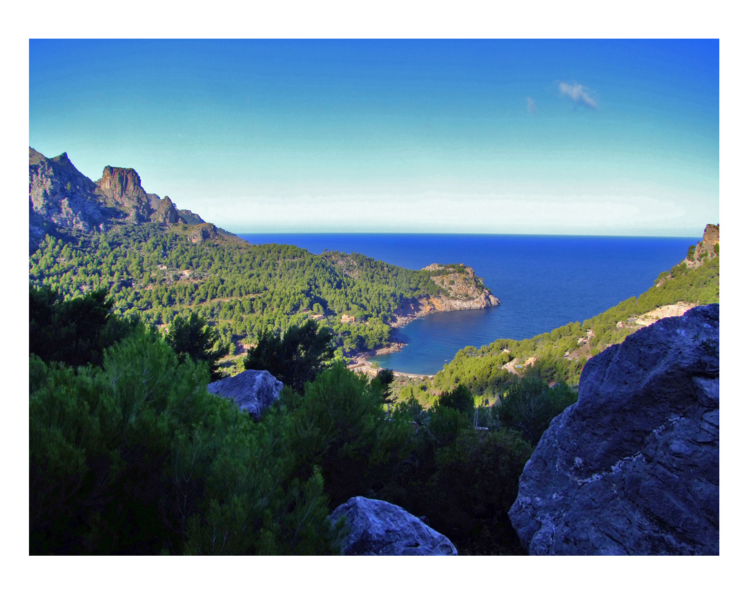 Pause auf der Sepentinenstrasse nach Sa Calobra