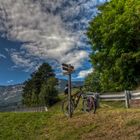 Pause auf der Transalp