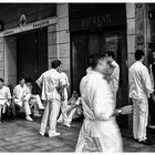 pause de travail à l'école de cuisine