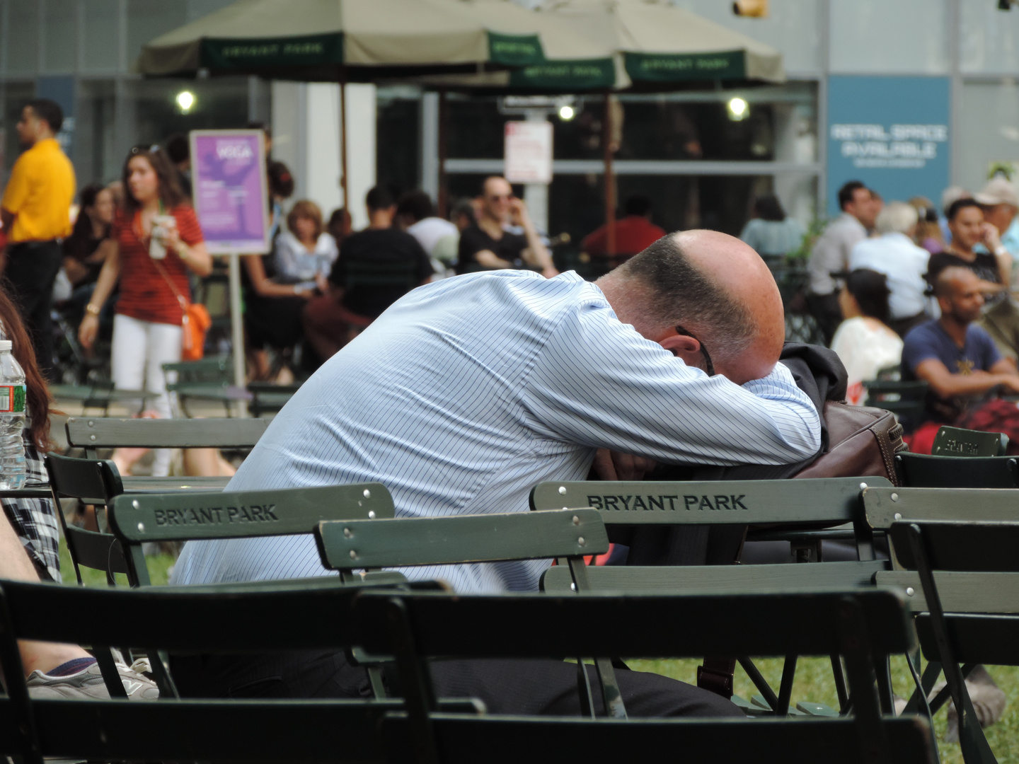 Pause im Bryant Park - Manhattan - New York