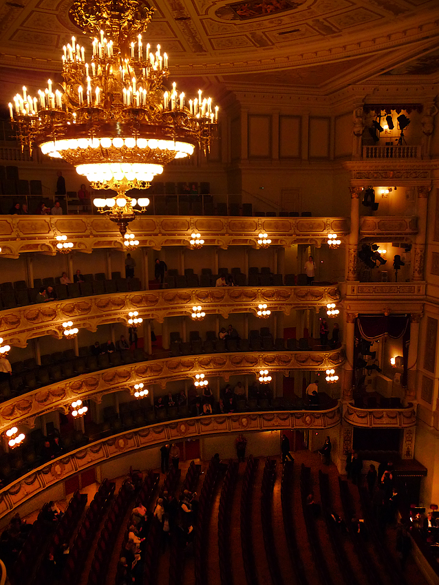 Pause in der Semperoper