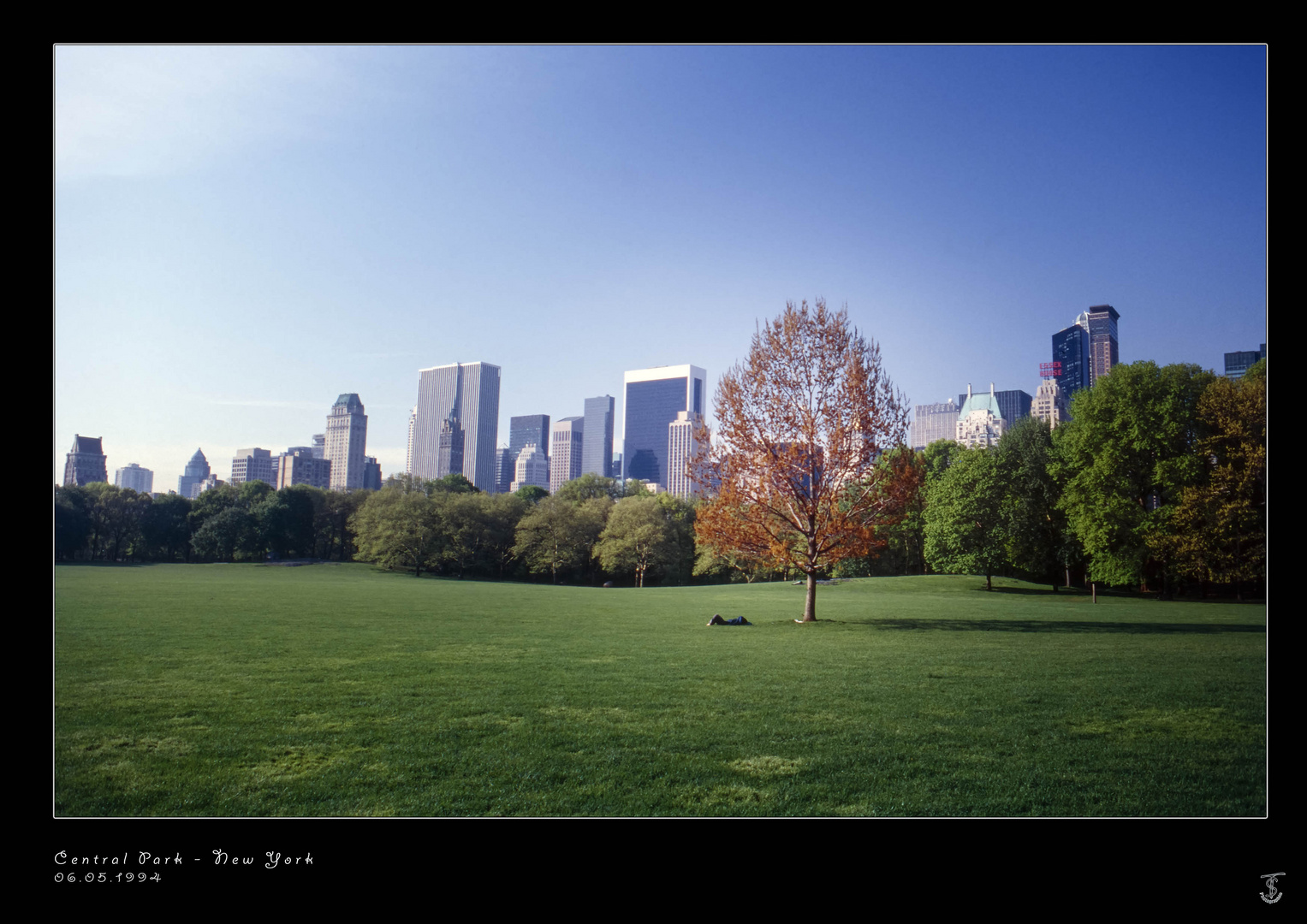 Pause in Manhattan