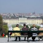 Pause in Schönbrunn