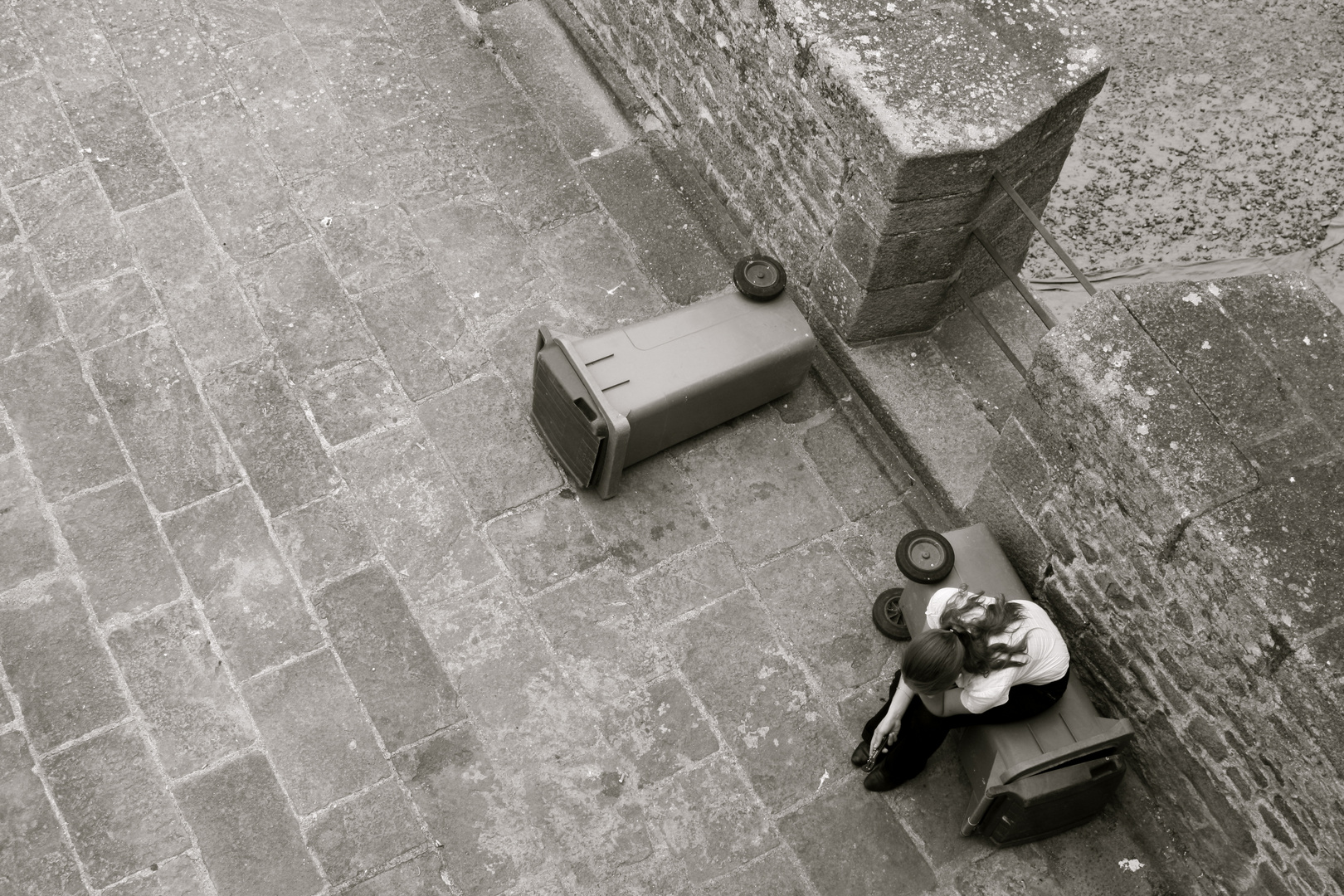 Pause (Mont St. Michel)