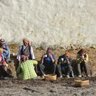 Pause von der Feldarbeit im Khumbu