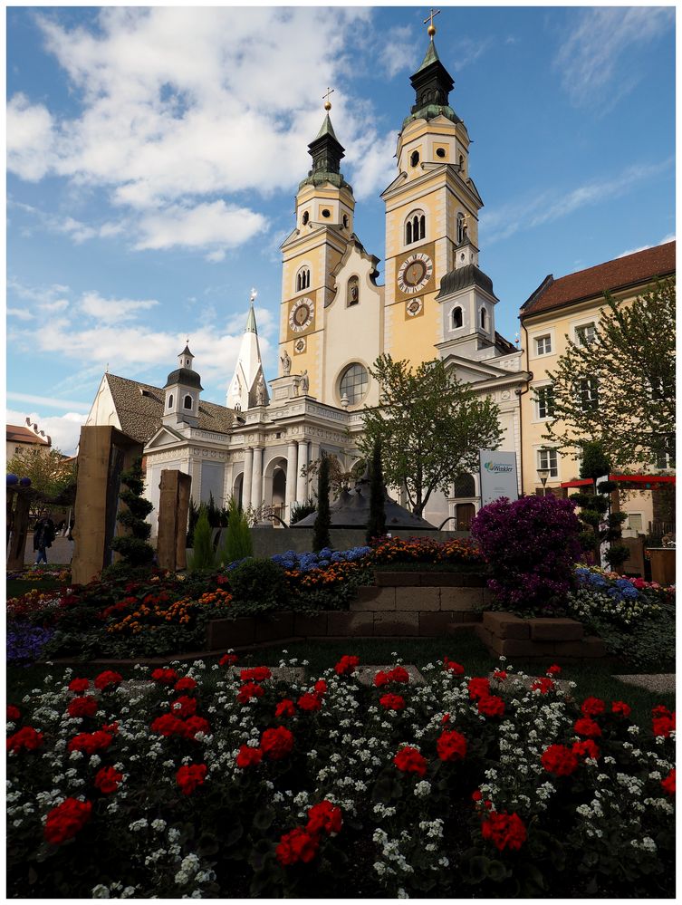 Pausenfoto ...Brixen, Kapelle, Stadtmitte...