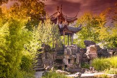 Pavilion in the Chinese Garden