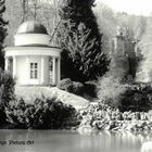 Pavillion im Bergpark, Kassel, Deutschland.