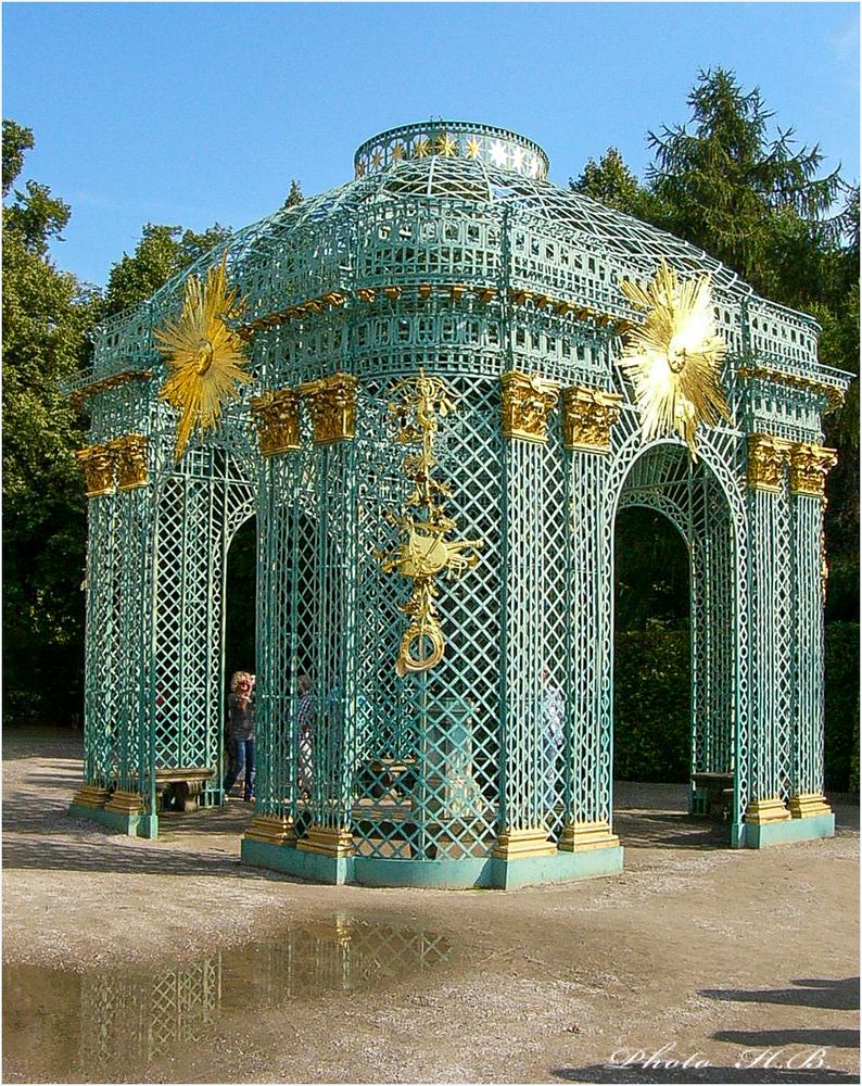 Pavillion im Park von Schloss Sanssouci, Potsdam