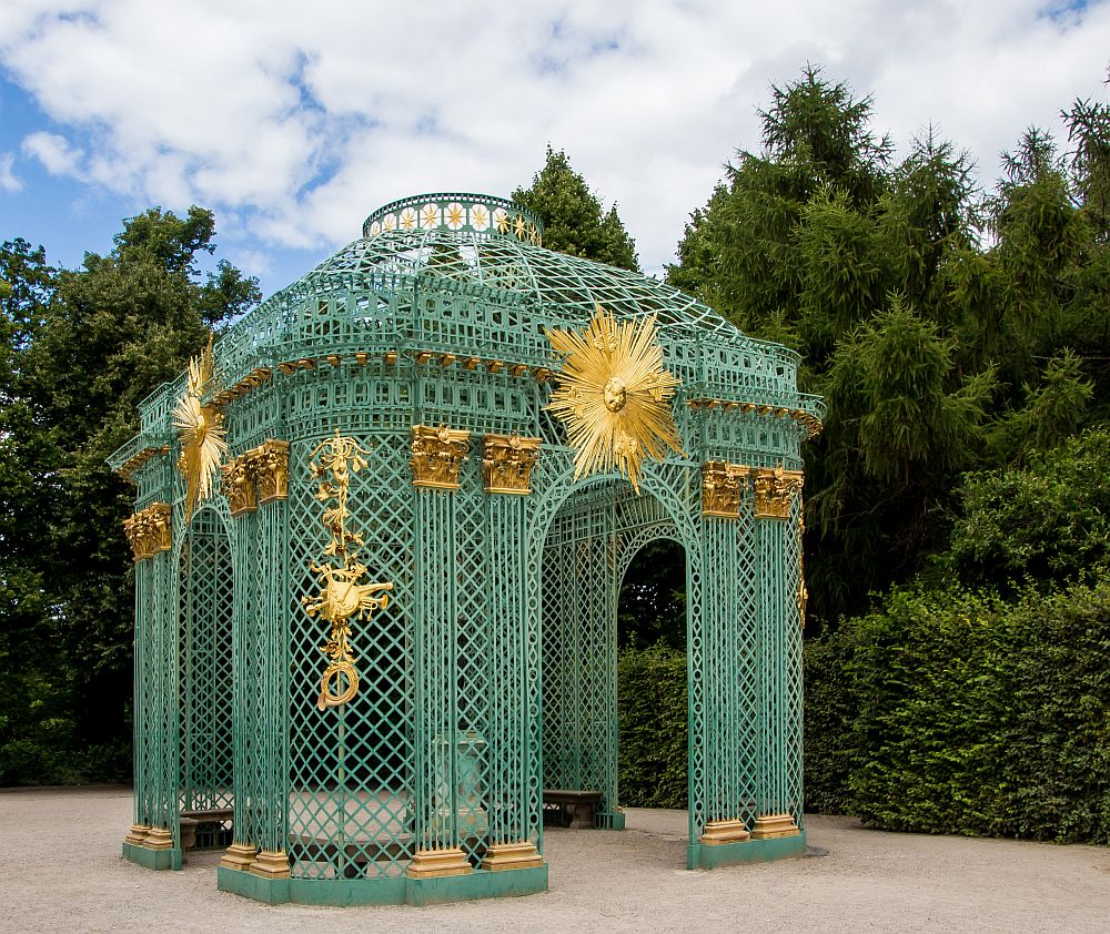 Pavillion im Schlossgarten von Sanssouci