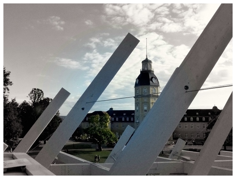 pavillon, 300. stadtgeburtstag karlsruhe