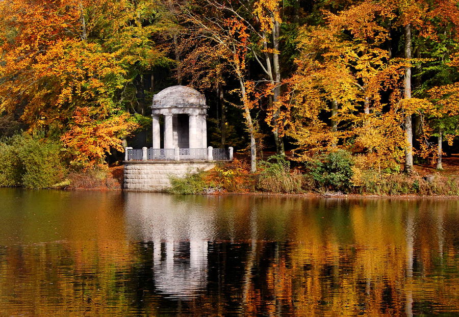 Pavillon am See Foto & Bild landschaft, bach, fluss & see, see, teich