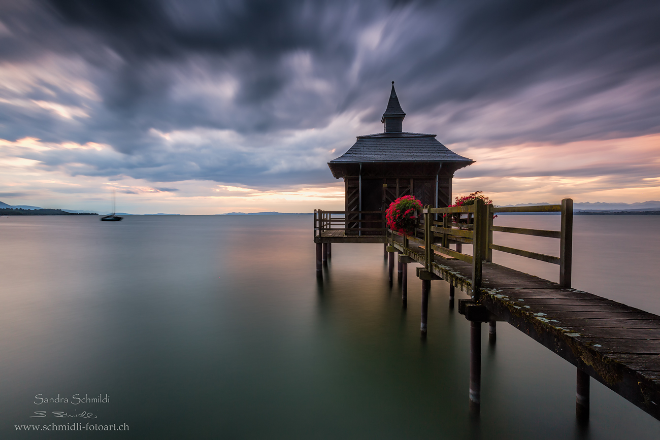 Pavillon am See Foto & Bild wasser, natur, see Bilder auf