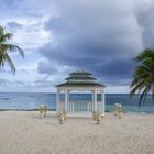 Pavillon am Strand