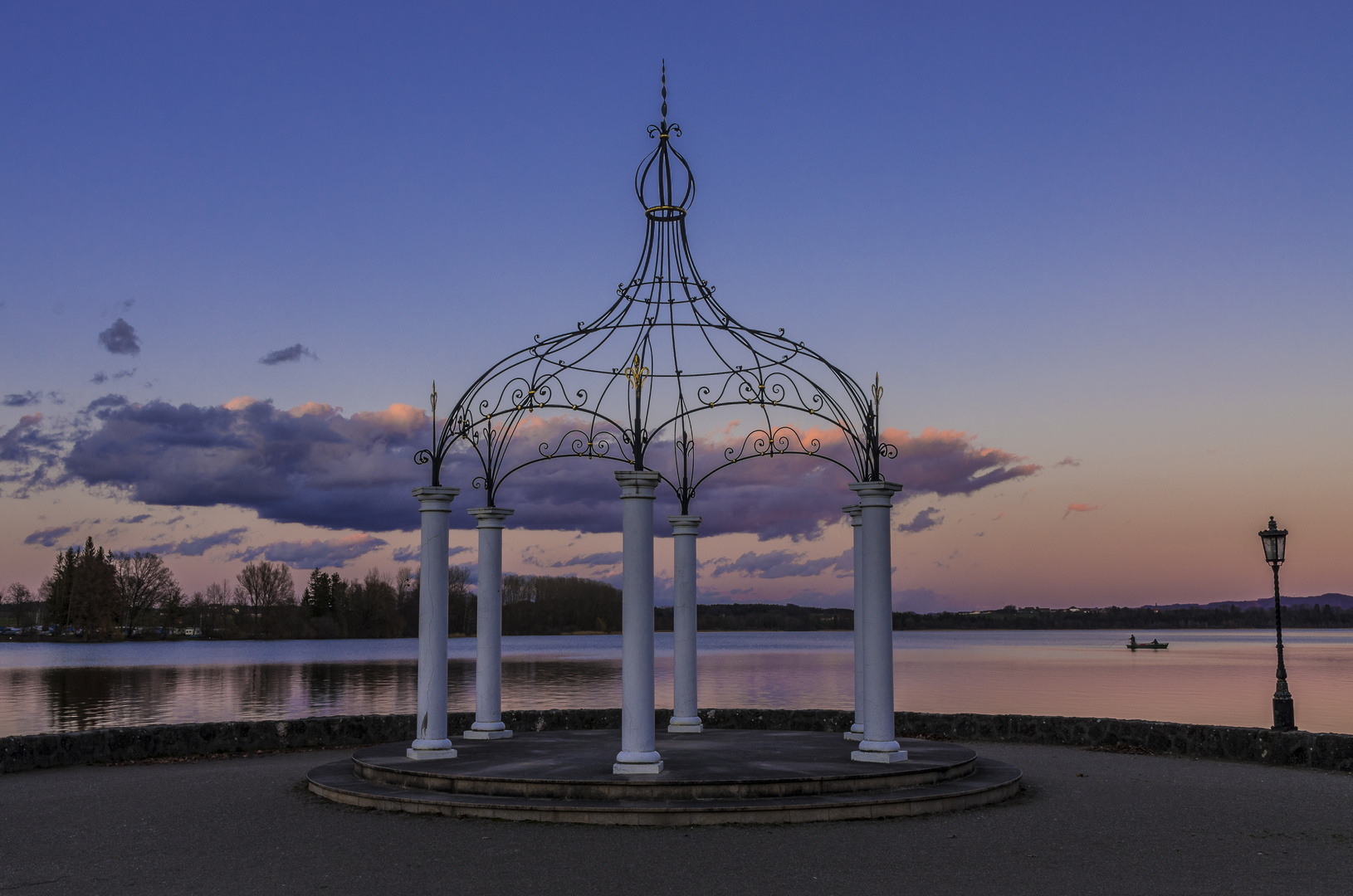 Pavillon am Waginger See Foto & Bild architektur, landschaft