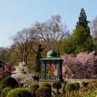 Pavillon beim Treppenabgang