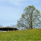 Pavillon für eine Wanderpause