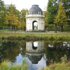 Pavillon im Herbst