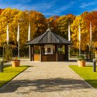 Pavillon im Herbst