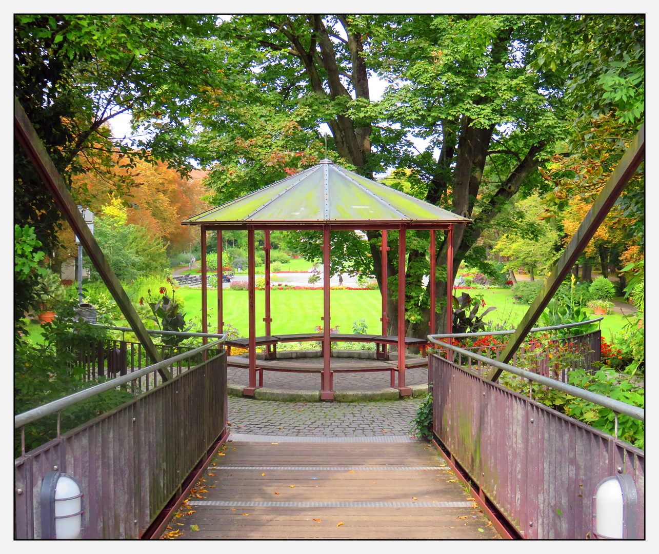 Pavillon im Kurpark