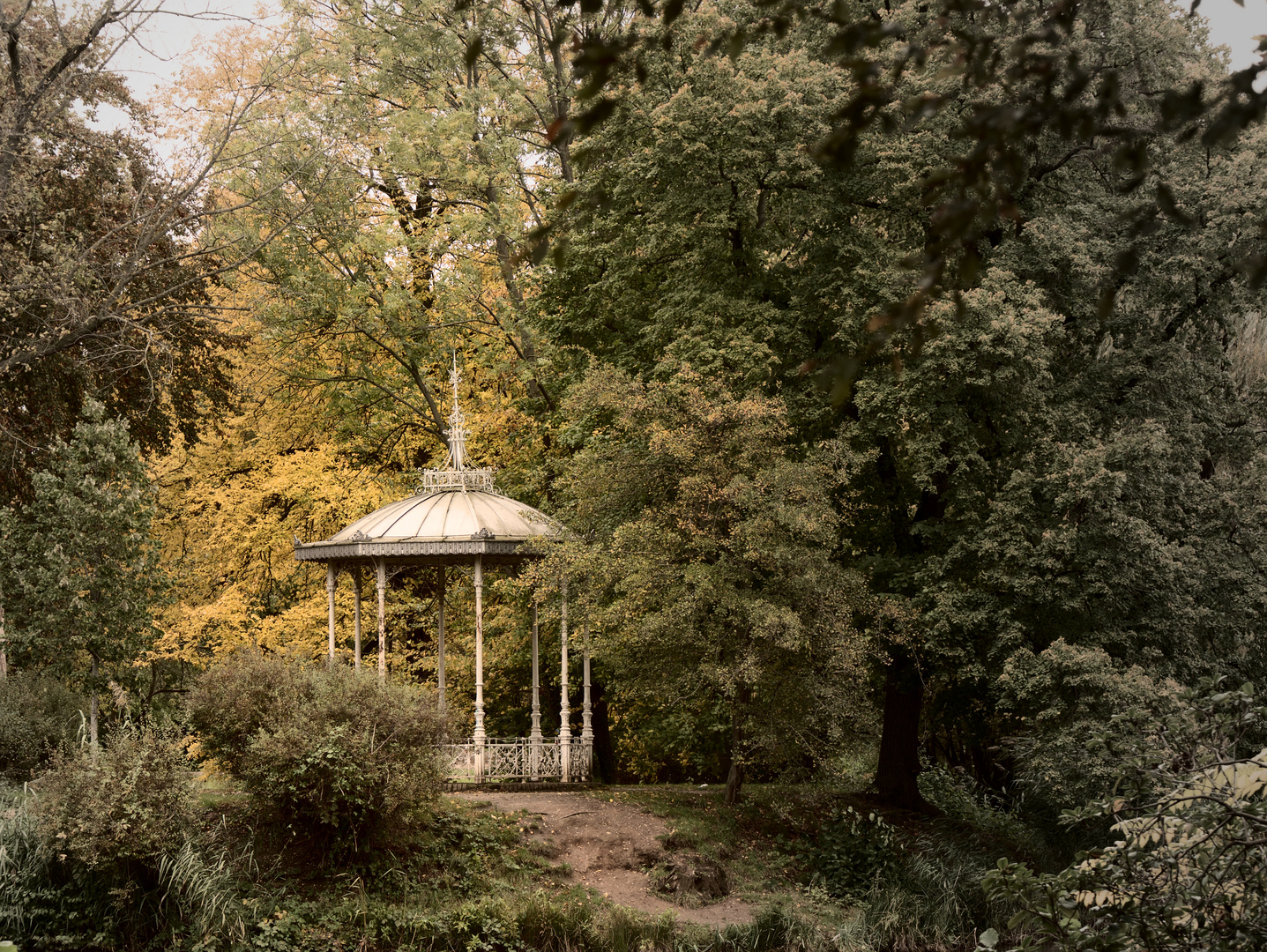 Pavillon im Palmengarten