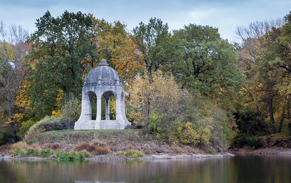 Pavillon im Rotehorn Park