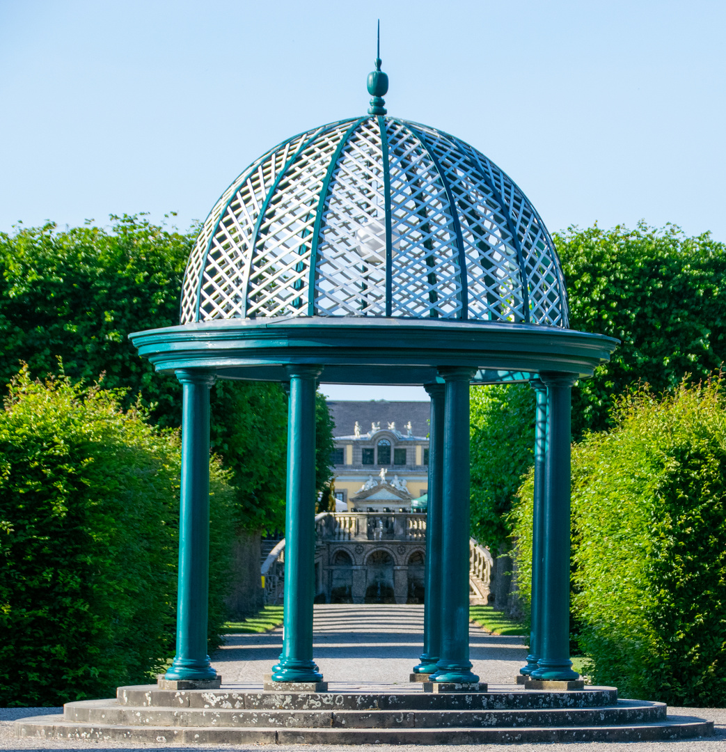 Pavillon in den Herrenhäuser Gärten