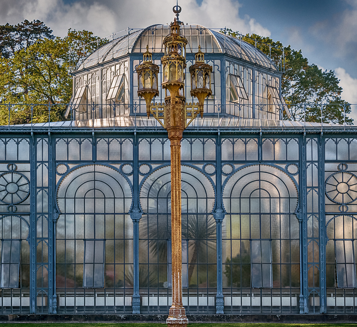 Pavillon in der Wilhelma