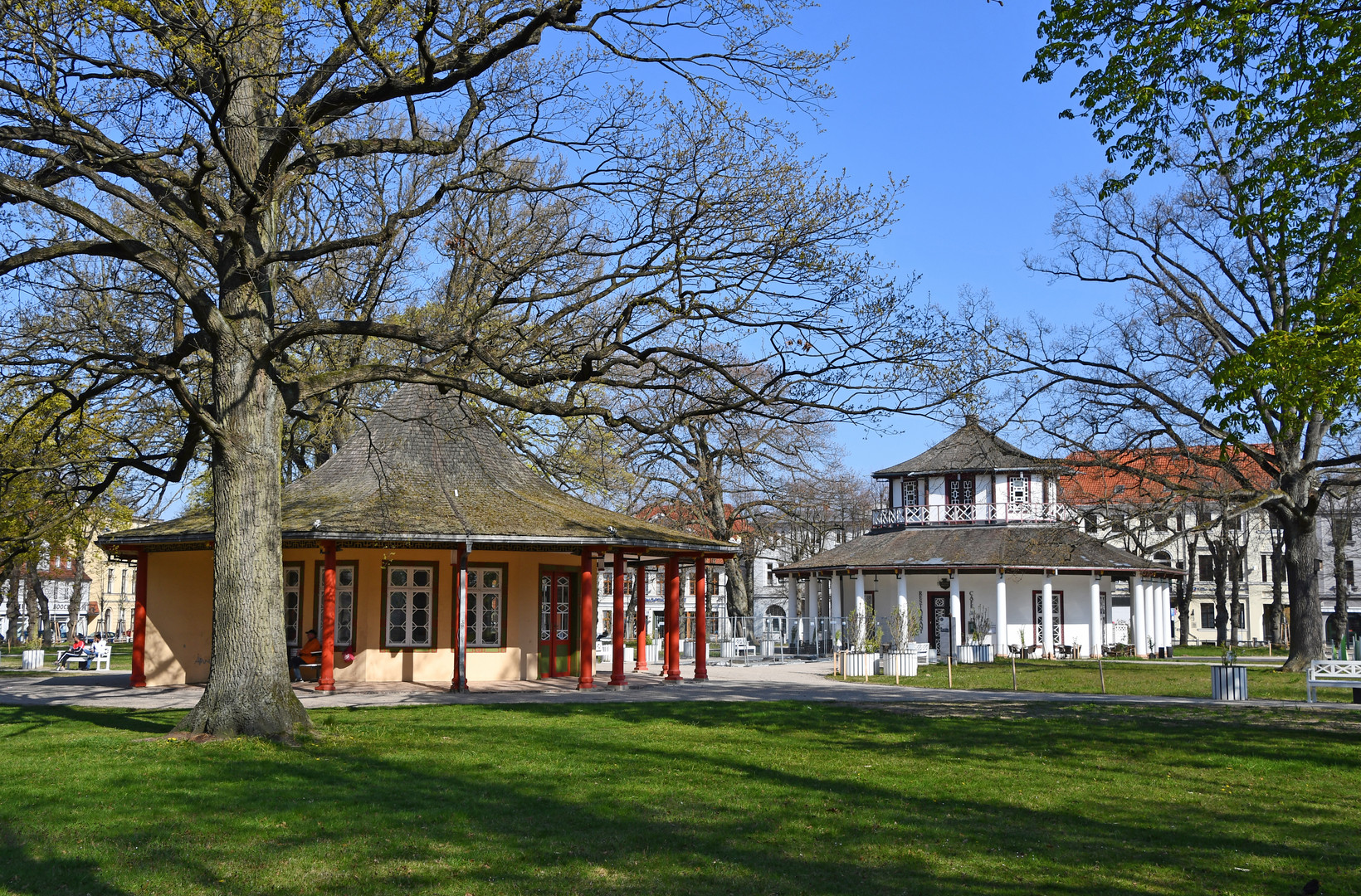 Pavillons im Kamp vom Bad Doberan