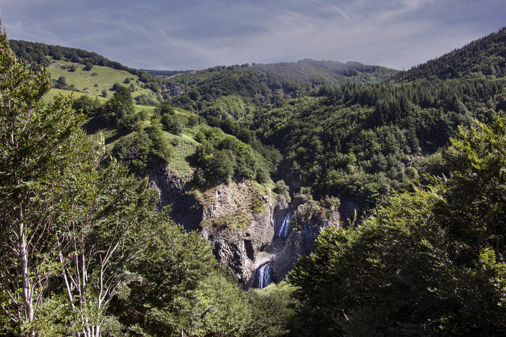 Paysage ardéchois 4  Cascade de Ray-Pic 