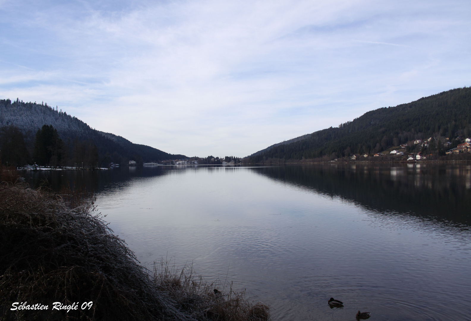 Paysage au Lac de Gerardmer