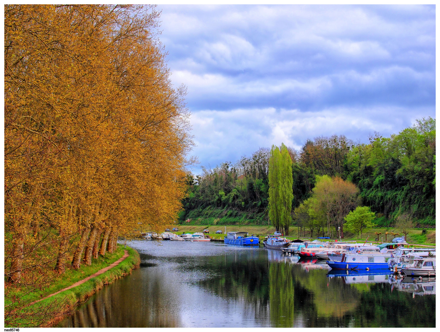 paysage coloré