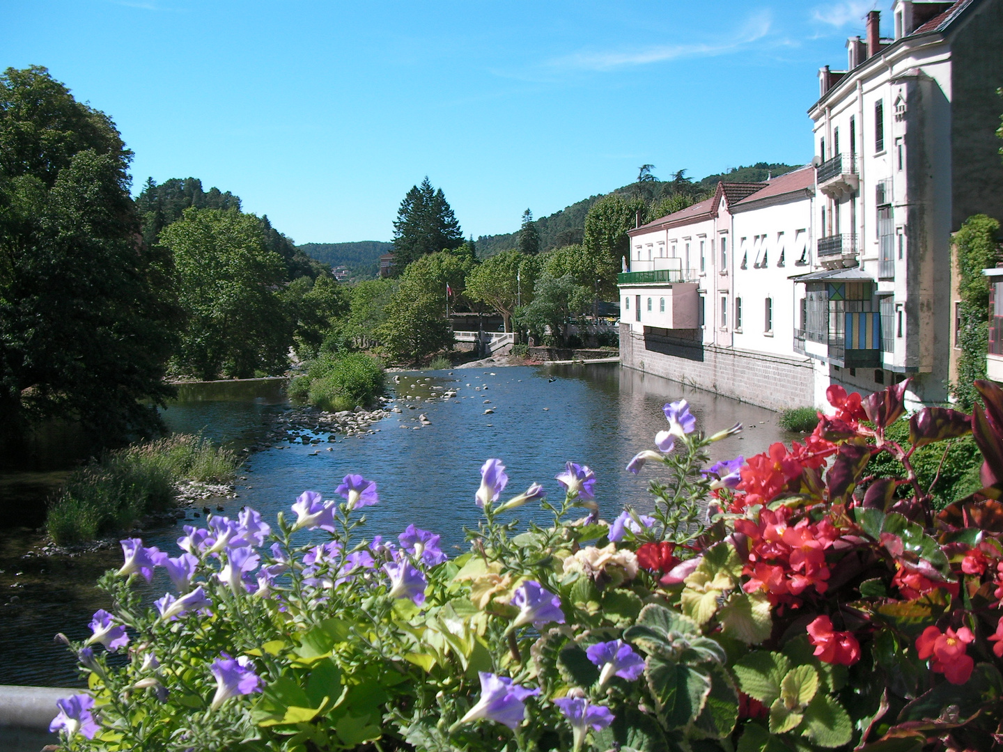 Paysage d'Ardèche