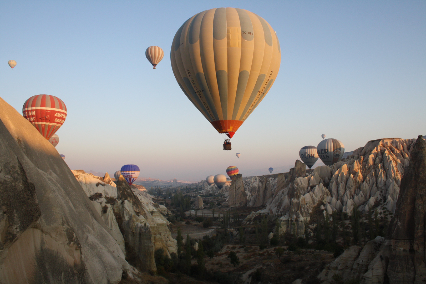 Paysage de contes de fées : Turquie Cappadoce 21/10/2011