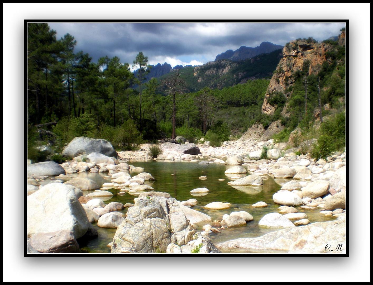 Paysage de Corse