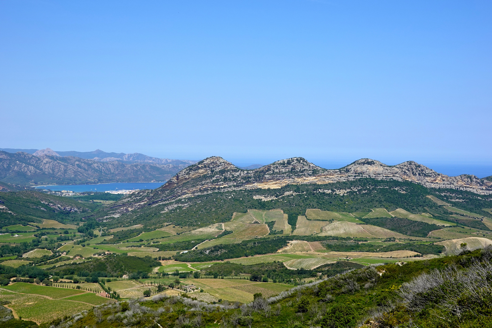 Paysage de Corse du nord...