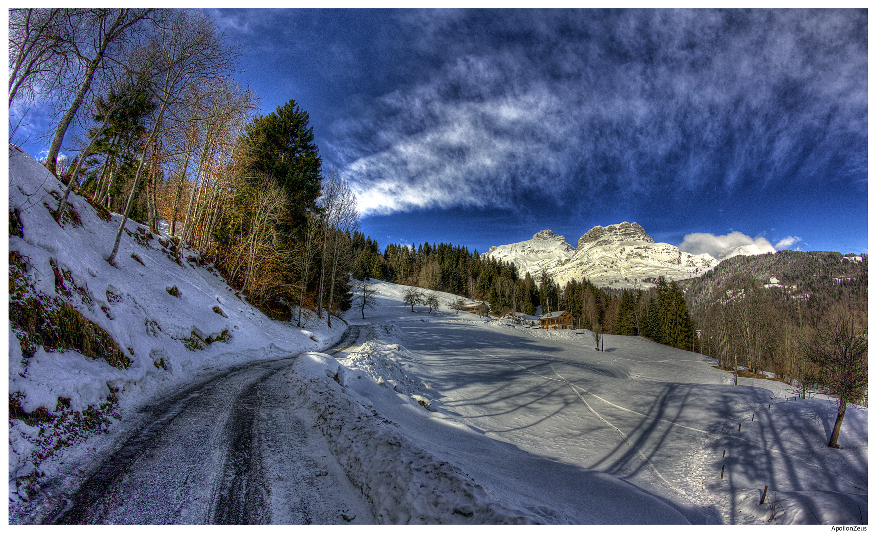 Paysage de Haute Savoie