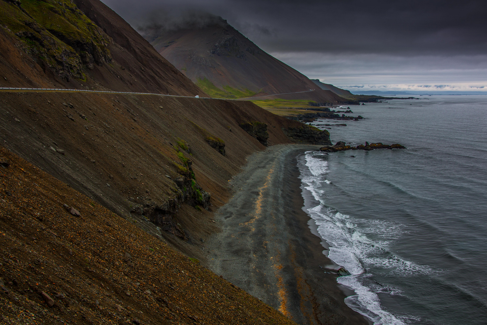 Paysage de la côte Est.