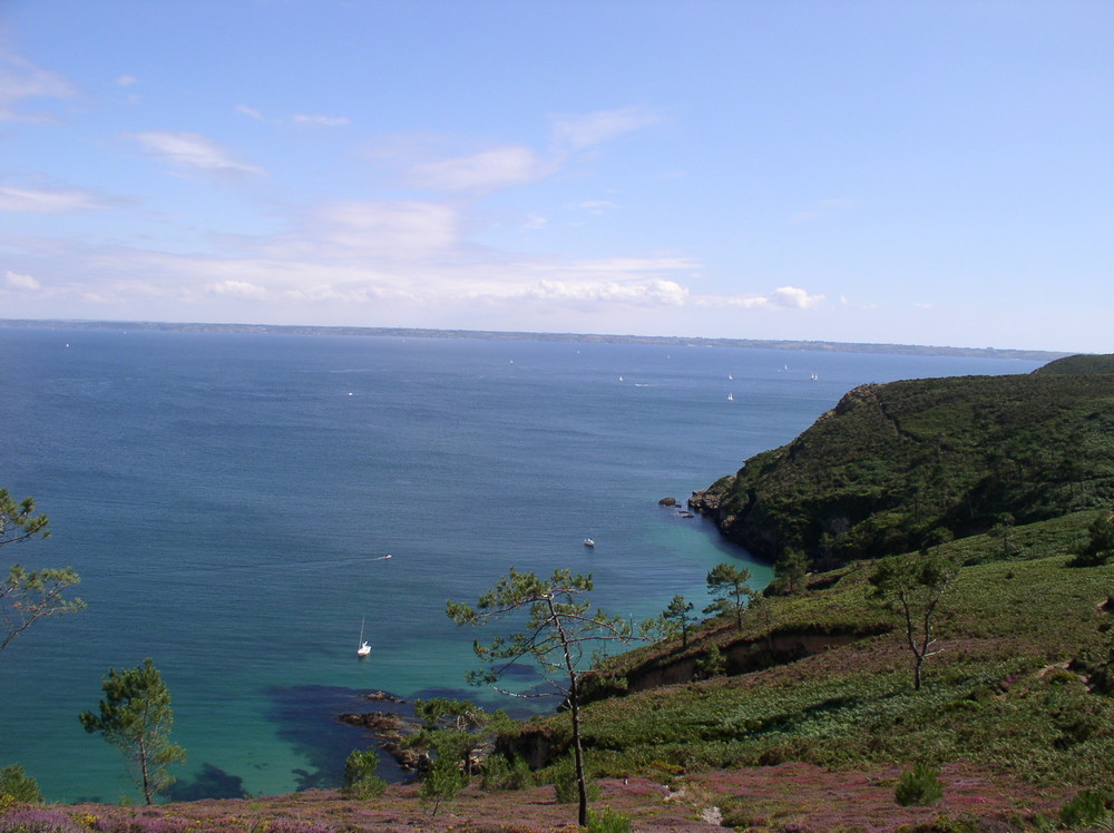 Paysage de la presqu'ile de Crozon