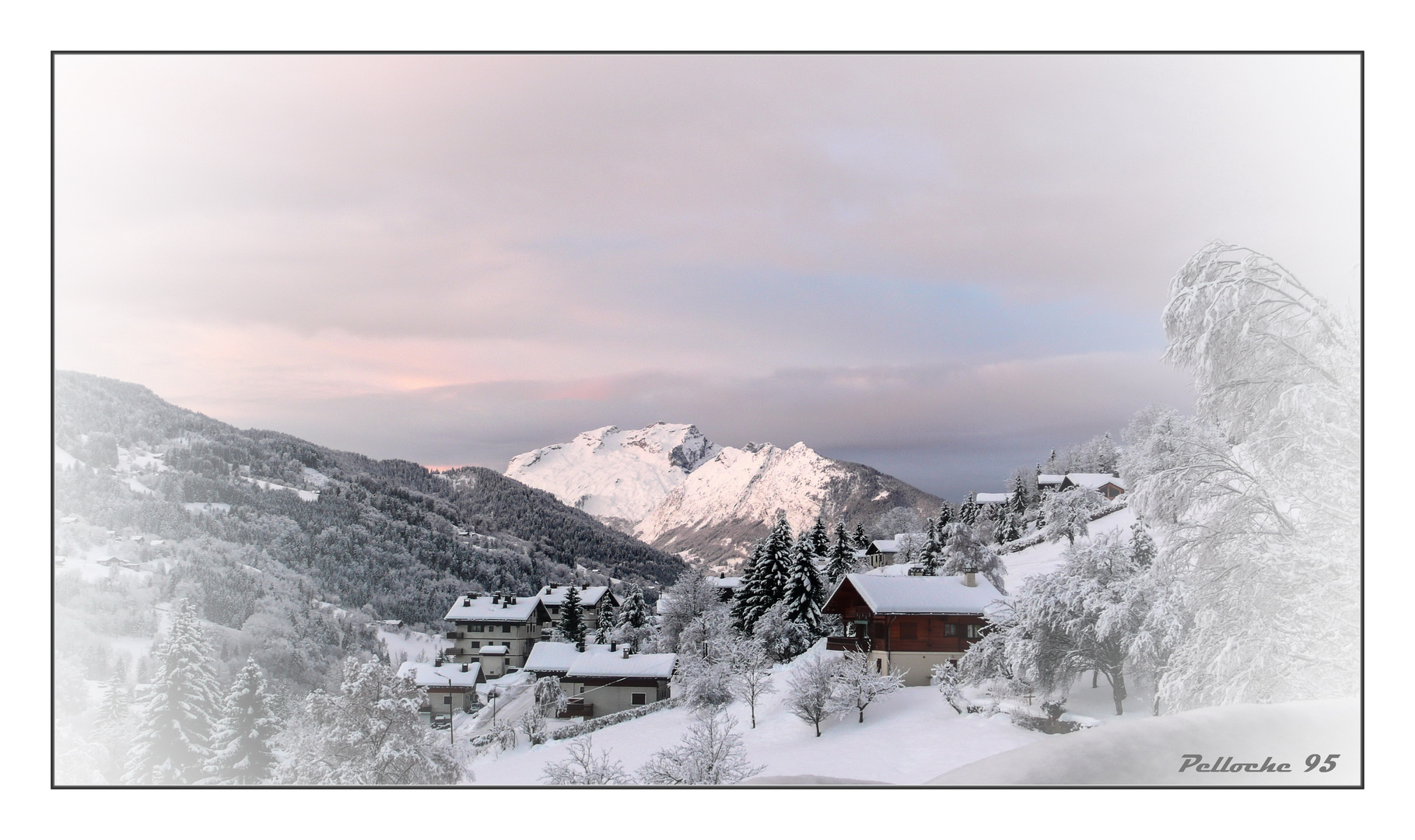 Paysage de montagne 