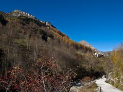 Paysage des Hautes Pyrénées en novembre -- Landschaft der « Hautes-Pyrénées » im November