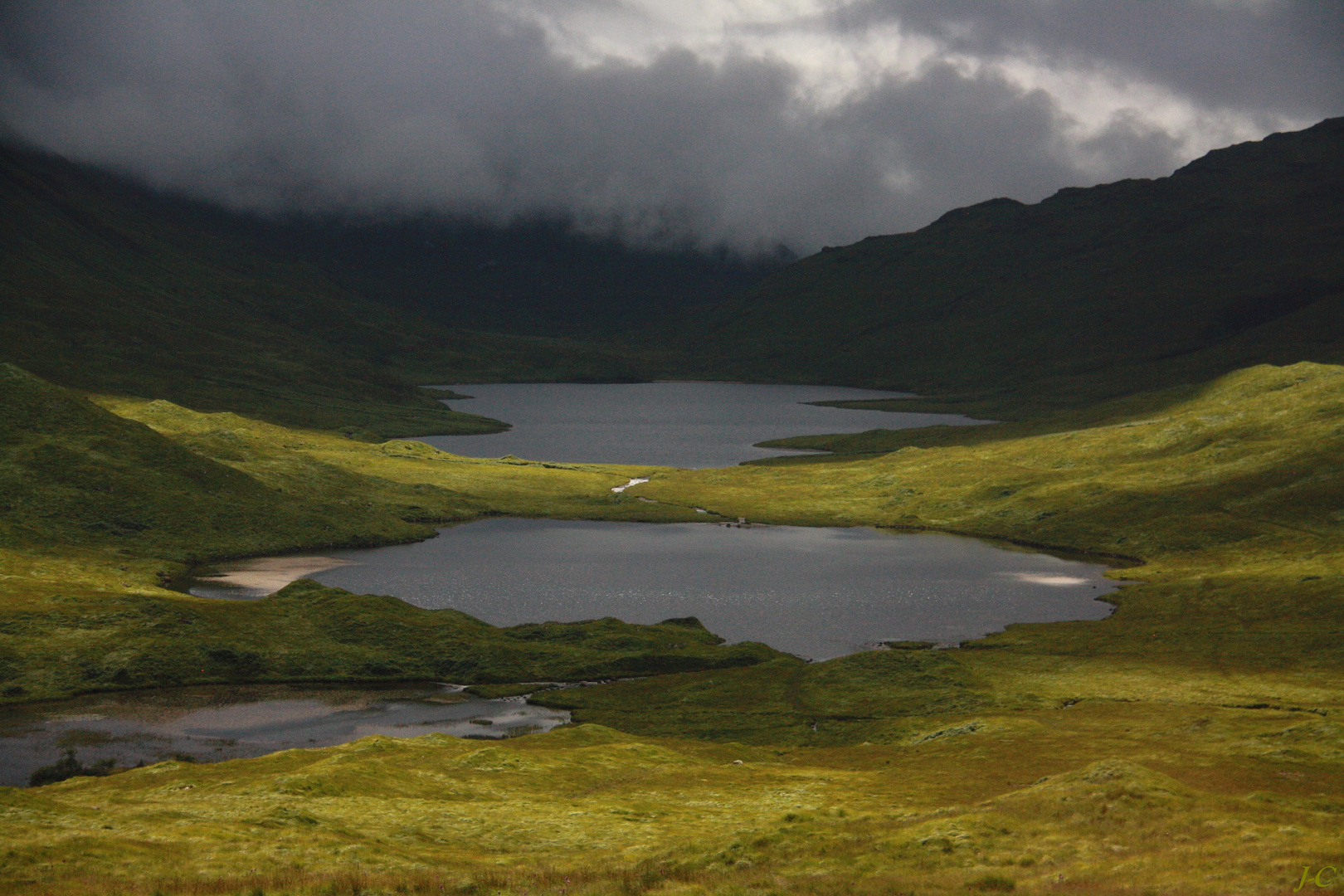 " Paysage des Highlands "