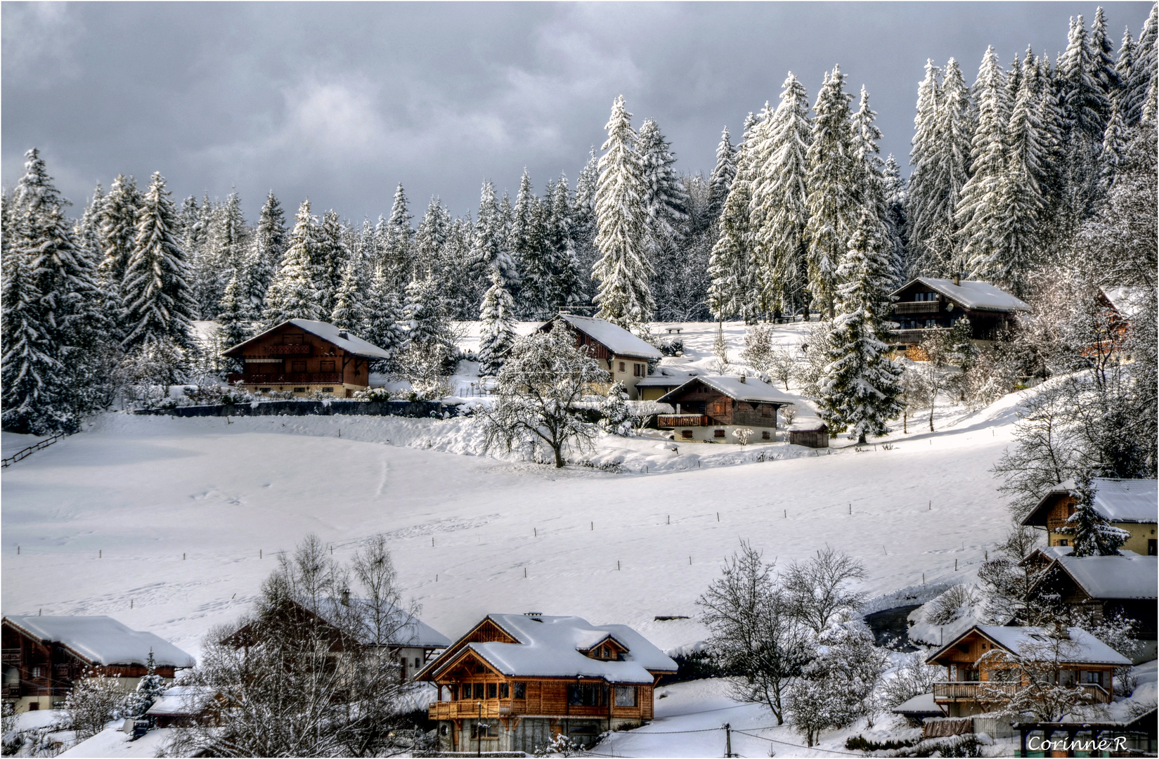 Paysage d'hiver photo et image  hiver, neige, alpes Images fotocommunity