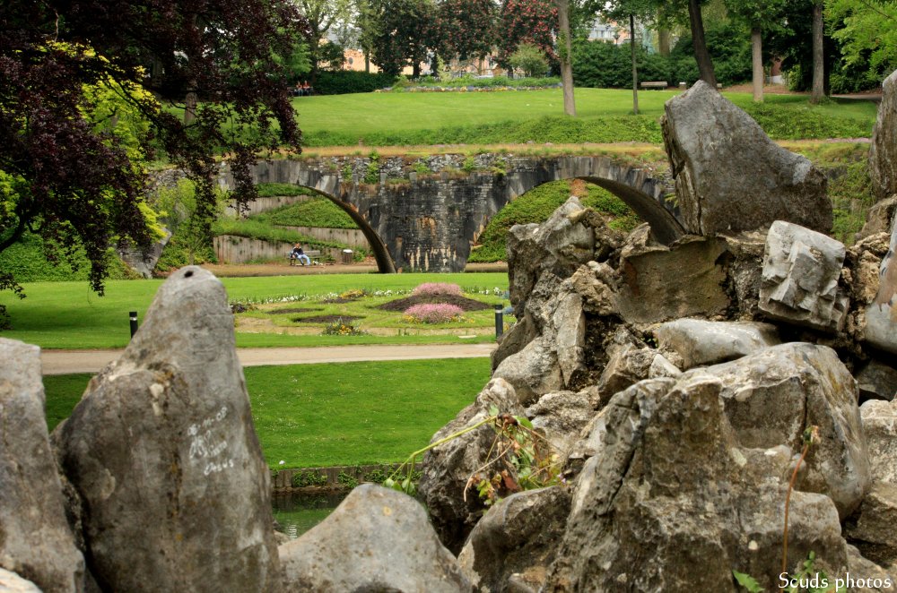 Paysage du parc de Namur