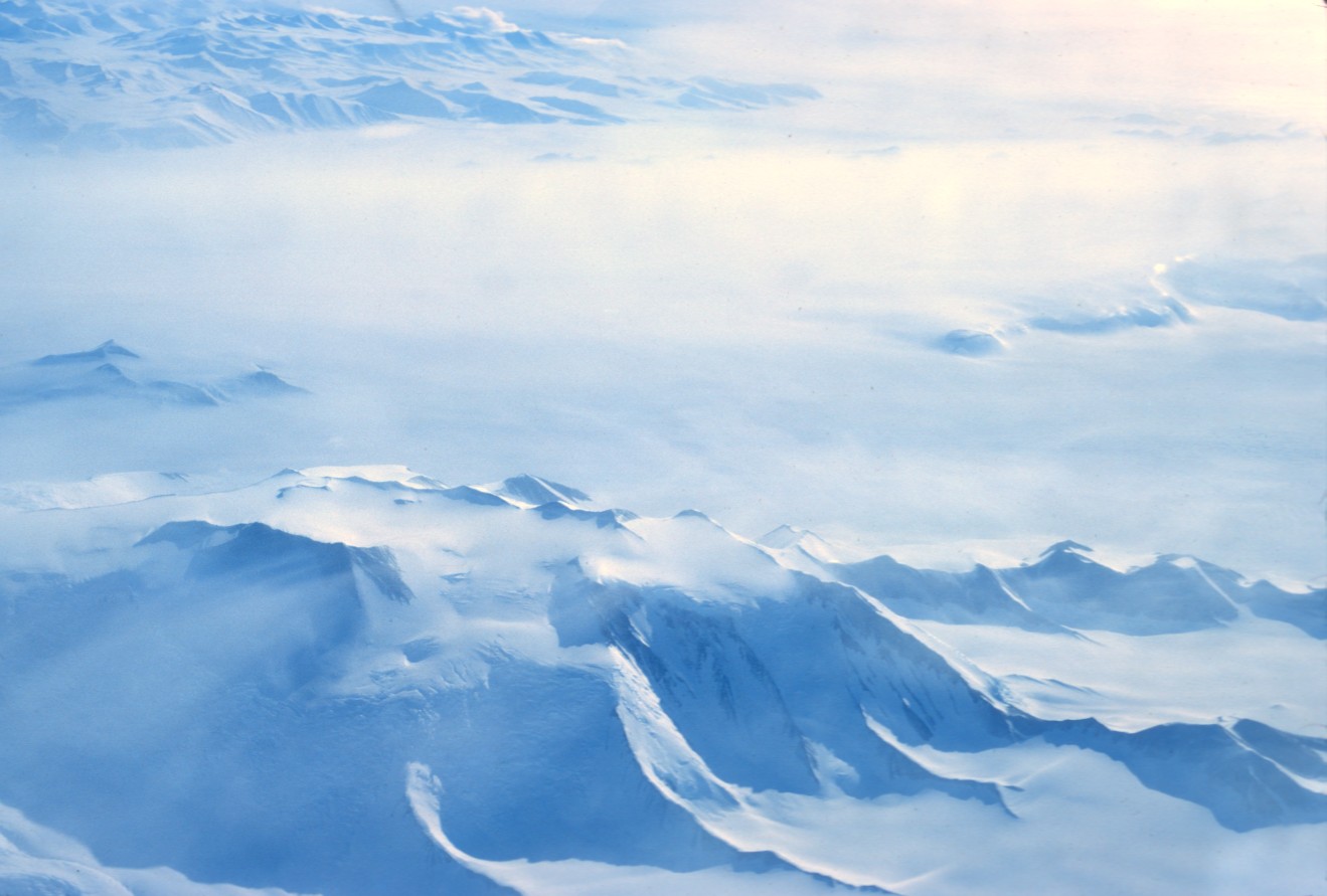 paysage du pôle-sud