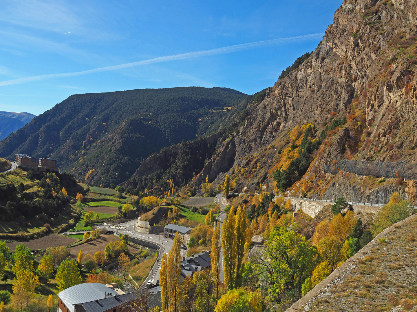 Paysage en Andorre…